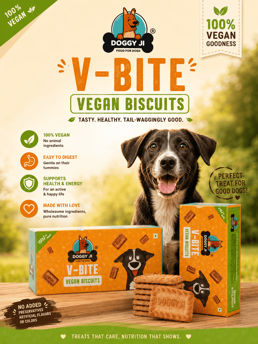 Doggy Ji V-Bite (Veg 56 g × 48 packets)